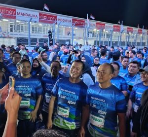 Mandalika Pecah! 7.583 Peserta Serbu Korpri Fun Night Run 2025, Sport Tourism NTB Makin Mendunia