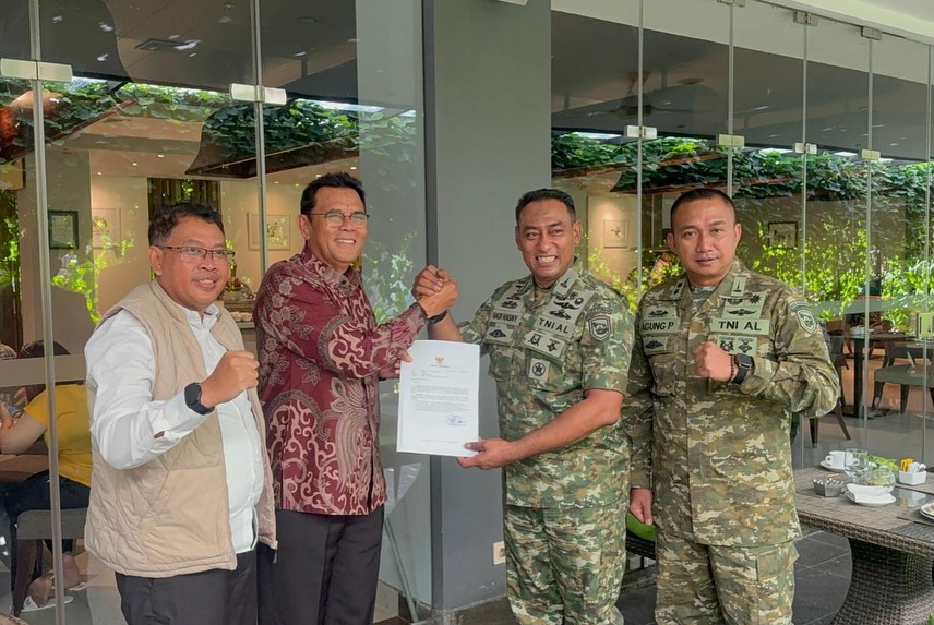 Perkuat Kolaborasi Strategis, Pemkab Sumbawa Koordinasi dengan Pimpinan Korps Marinir TNI AL