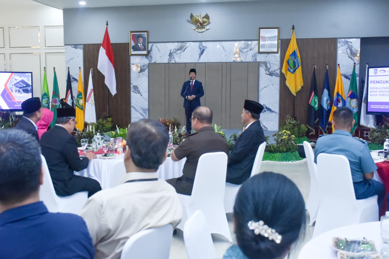 Pengukuhan Kepala BPKP NTB, Gubernur Ingin Tata Kelola Pemerintahan Semakin Baik
