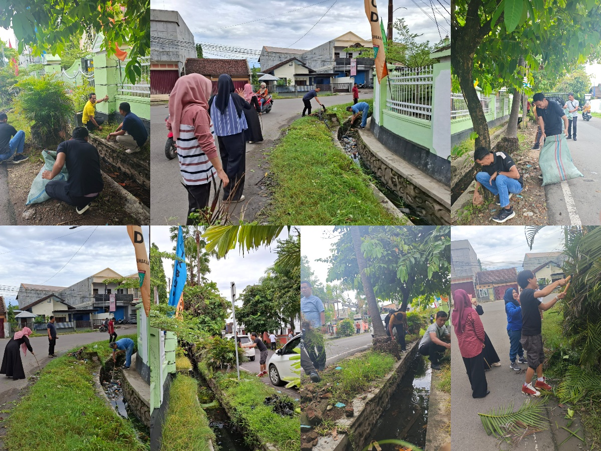 Gotong Royong Bersama, Dikbud Kabupaten Sumbawa Wujudkan Lingkungan ASRI (Aman, Sehat, Resik, Indah)