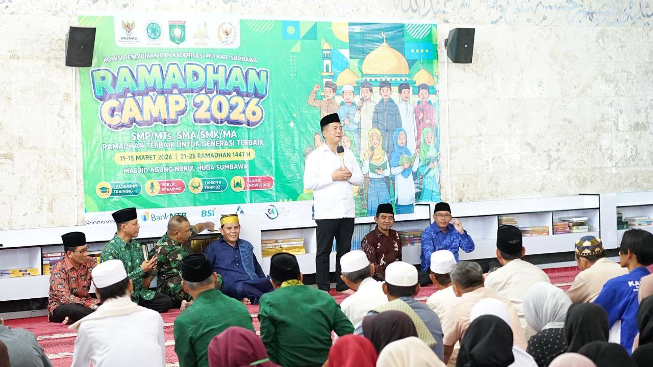 Buka Ramadhan Camp 2026 di Sumbawa, Gubernur NTB Ajak Generasi Muda Siapkan Masa Depan