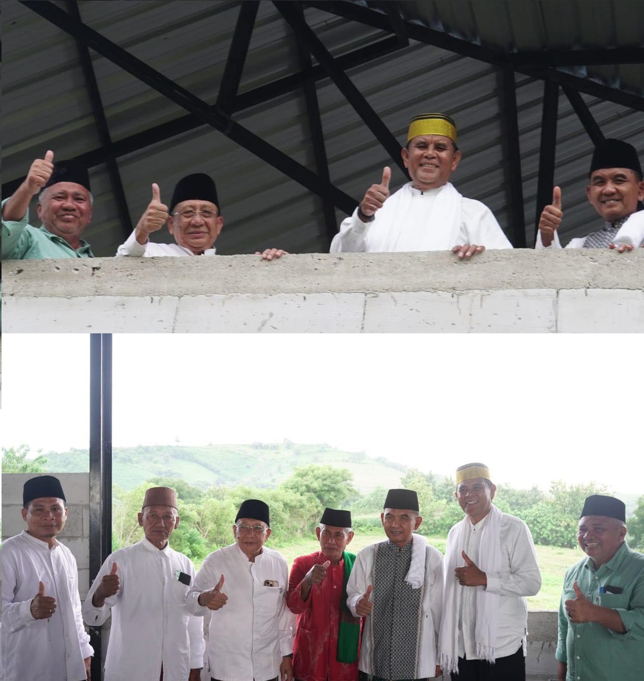 Buka Puasa Bareng Nahdliyin, Bupati SumbawaTinjau Progres NU Center Sumbawa