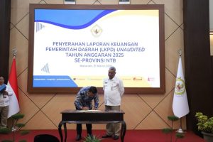 Serahkan LKPD 2025 ke BPK, Pemkab Sumbawa Tegaskan Komitmen Transparansi Keuangan