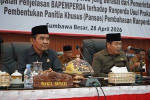 Paripurna DPRD Sumbawa Bahas 5 Ranperda 2026, Bentuk Pansus untuk Pendalaman