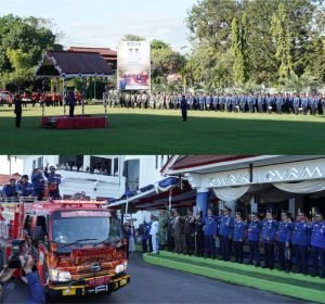 HUT DAMKAR ke-107 Dipusatkan di Sumbawa, Penguatan SDM Penyelamatan dan Kesiapsiagaan Jadi Fokus Utama