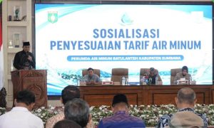 Tarif PDAM Sumbawa Resmi Disesuaikan, Bupati: Jangan Hanya Lihat Kenaikannya, Lihat Tujuannya
