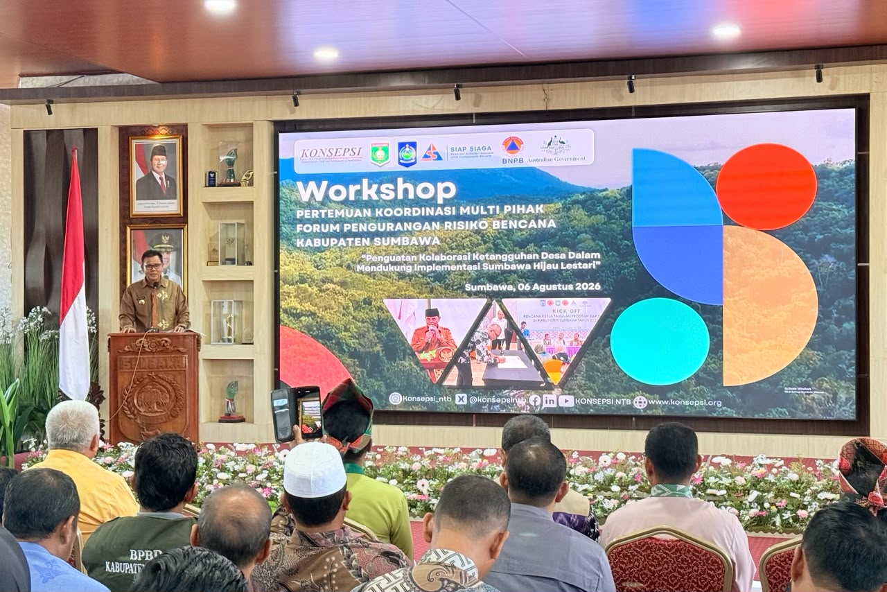 Bupati Resmi Buka Penguatan Ketangguhan Desa, Ajak Seluruh Elemen Wujudkan Sumbawa Hijau Lestari