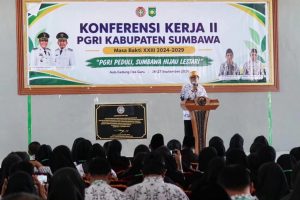 Konferensi Kerja II PGRI Sumbawa Digelar, Dorong Kolaborasi Wujudkan Pendidikan Berkualitas