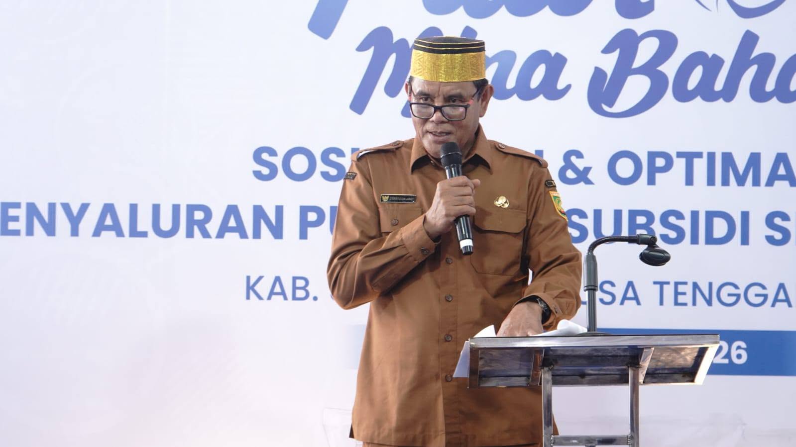 Pupuk Bersubsidi 1.000 Ton Masuk Sumbawa, Kuota Terbesar di NTB untuk Pembudidaya Ikan