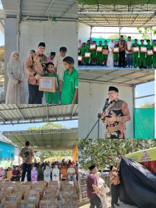 Sinergi Pemkab Sumbawa dan NGO Internasional Salurkan Bantuan untuk 173 Anak Yatim